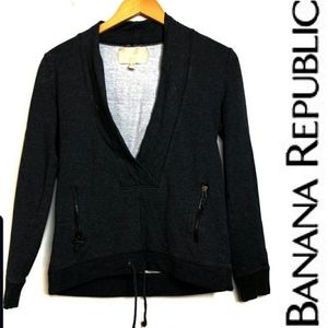 Banana Republic Deep Vneck Knit Tunic, Size Small